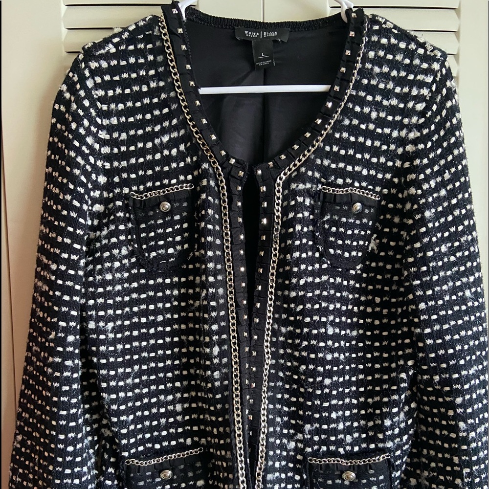 White House - Black Market tweed jacket